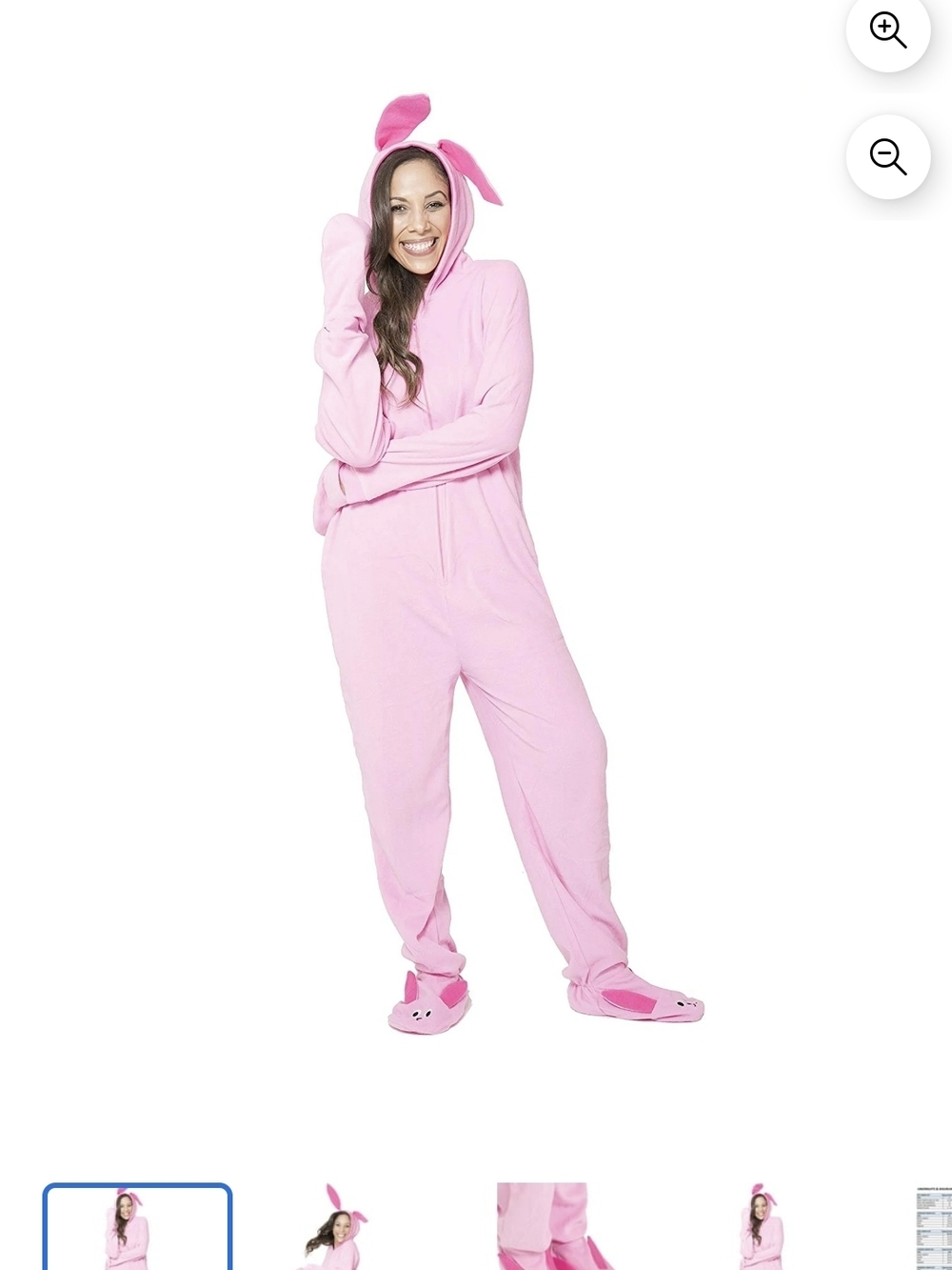 AChristmas STORY Onesie Pajama with Hood and Ears